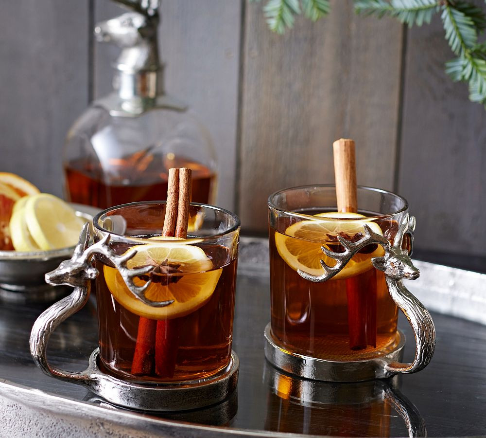 Figural Stag Mugs - Set of 2 | Pottery Barn (US)