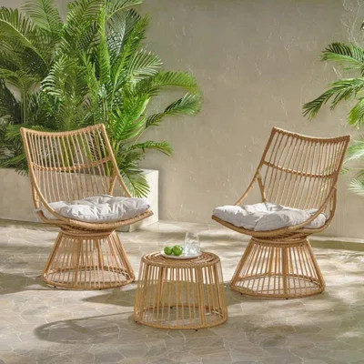 Chair & Side Table, Outdoor Patio Set | Wayfair North America
