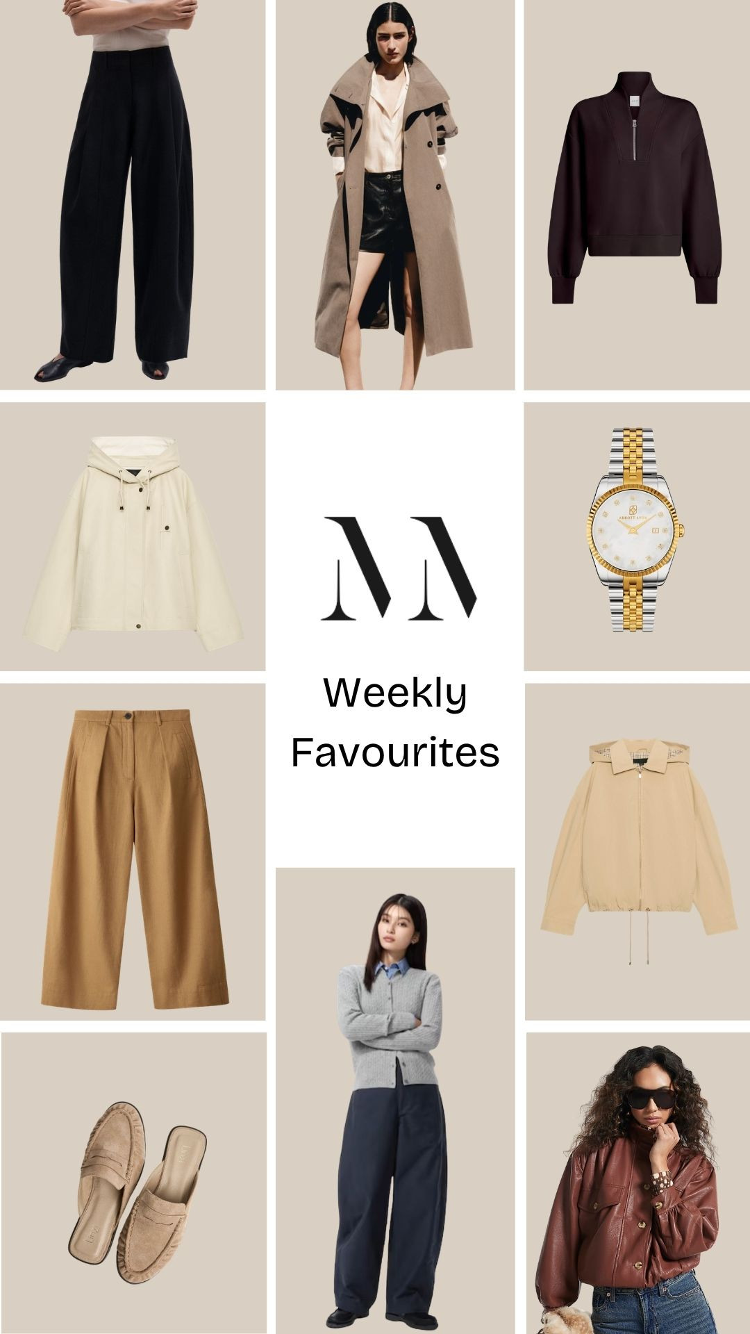 Weekly Favourites

Autumn Layers, Tailored Trousers, Trench Coat, Lightweight Jackets, Elevated Basics, Autumn Investments, Autumn Outfit, Autumn Style 

 #LTKuk #LTKautumn #LTKeurope