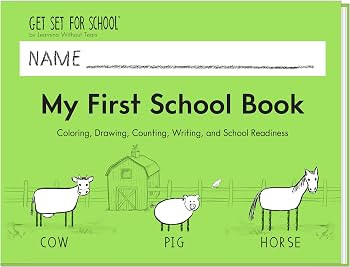 Learning Without Tears My First School Book Workbook, Pre-Writing, Pre-K | Amazon (US)