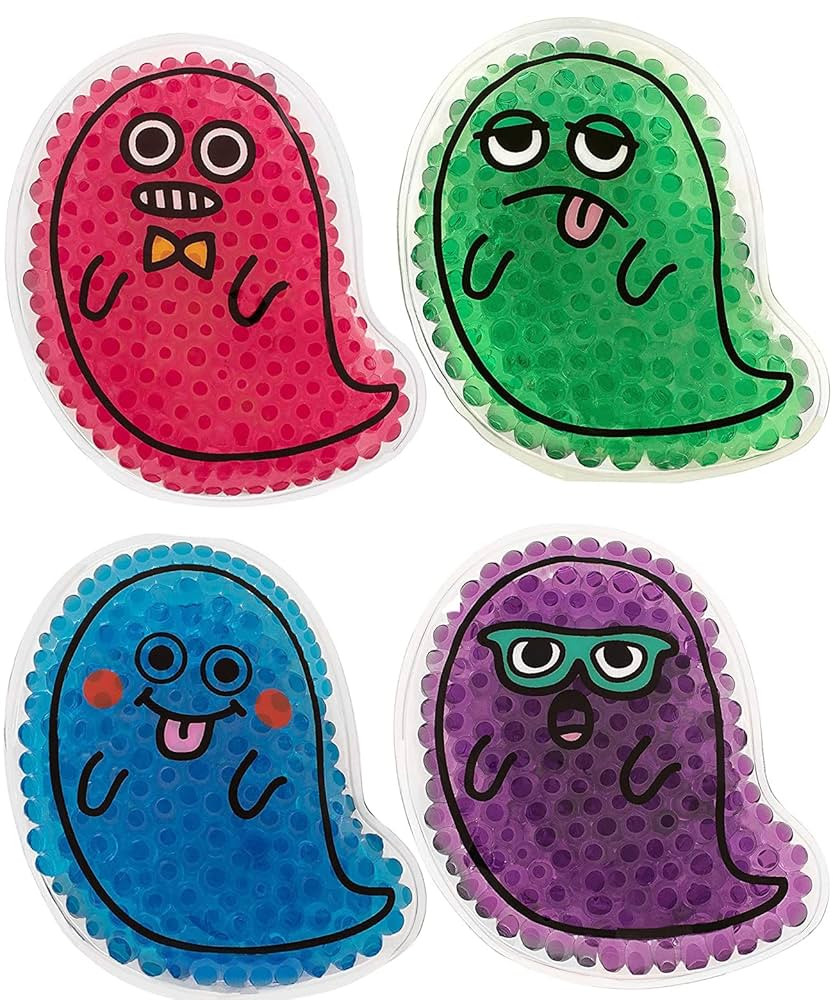 Kids Ice Packs Small, Hot and Cold Therapy Gel Beads | Boo Boo Ice Packs for Kids Pain-Relieving ... | Amazon (US)