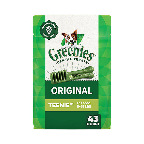 Greenies&trade; Adult Teenie Dog Dental Treats - Natural, Oral Health, Original | PetSmart