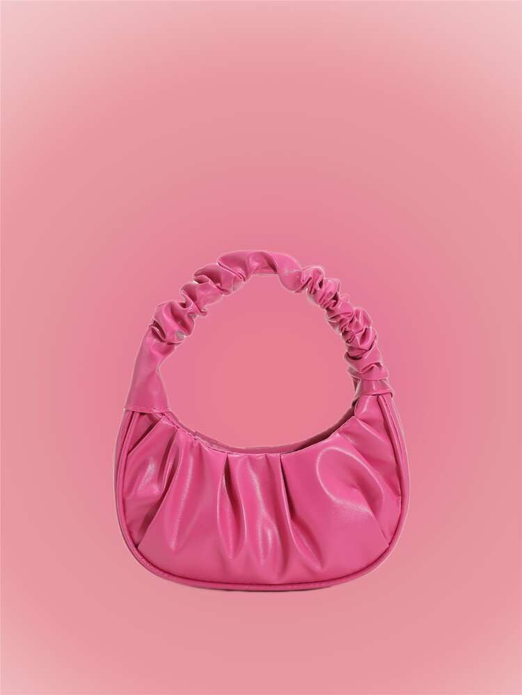 ROMWE Anime Minimalist Ruched Bag | SHEIN
