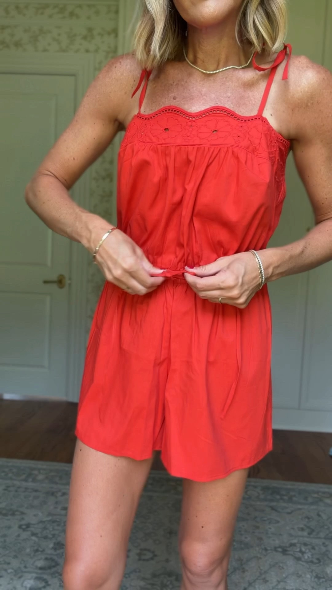 Xs in romper