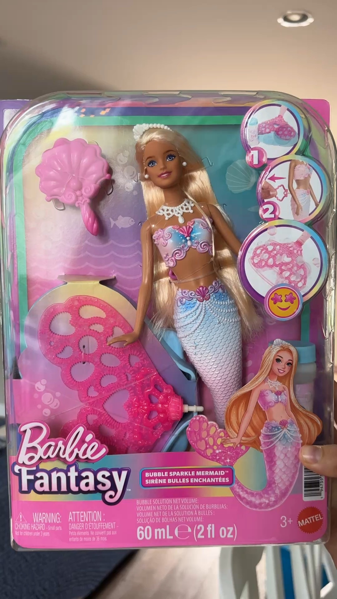 The cutest mermaid Barbie that makes bubbles too

#LTKdayinmylife #LTKmomlife #LTKstorytime