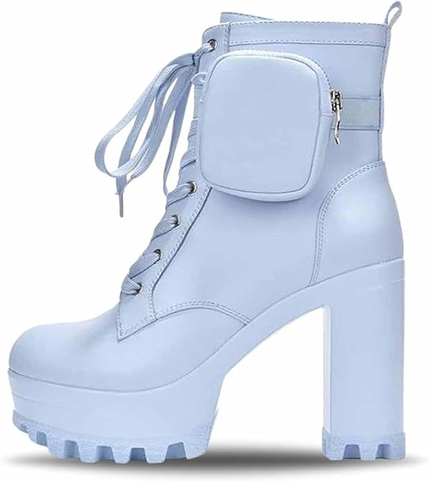 Cape Robbin Monik Platform Chalsea Heeled Boots for Women - Stylish Womens Boots Ankle - Heel Boo... | Amazon (US)