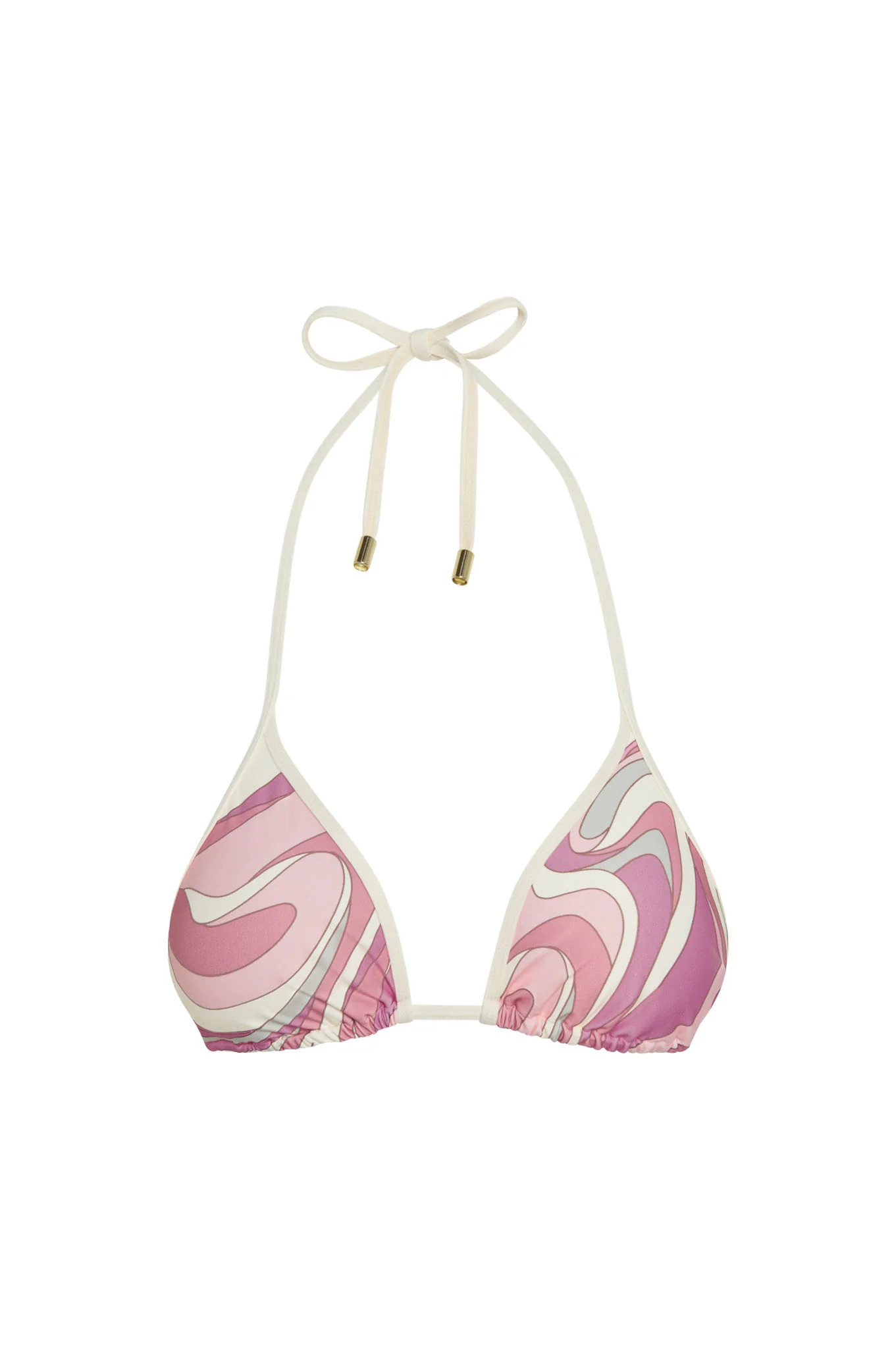Palma Top Color Block - Costa Rei Pink/Ivory | Monday Swimwear