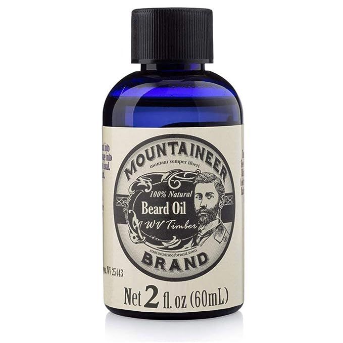 Beard Oil by Mountaineer Brand, WV Timber, Scented with Cedarwood and Fir Needle, Conditioning Oi... | Amazon (US)