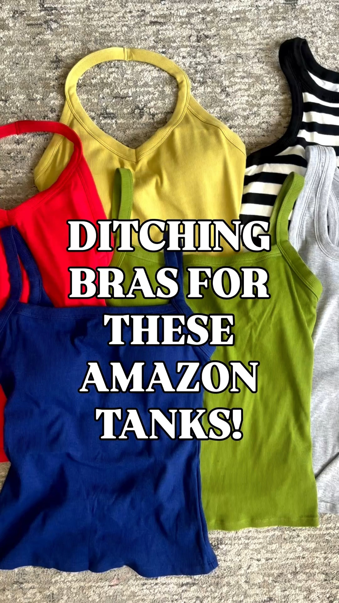 the viral no-bra-needed tanks are BACK 🙌🏼

ribbed, double-lined, built-in bra with removable pads + now in halter, classic strap, and racerback styles

the perfect summer basics to wear on repeat 

Casual summer outfits 
Memorial day outfits

#LTKootd #LTKSeasonal #LTKgrwm