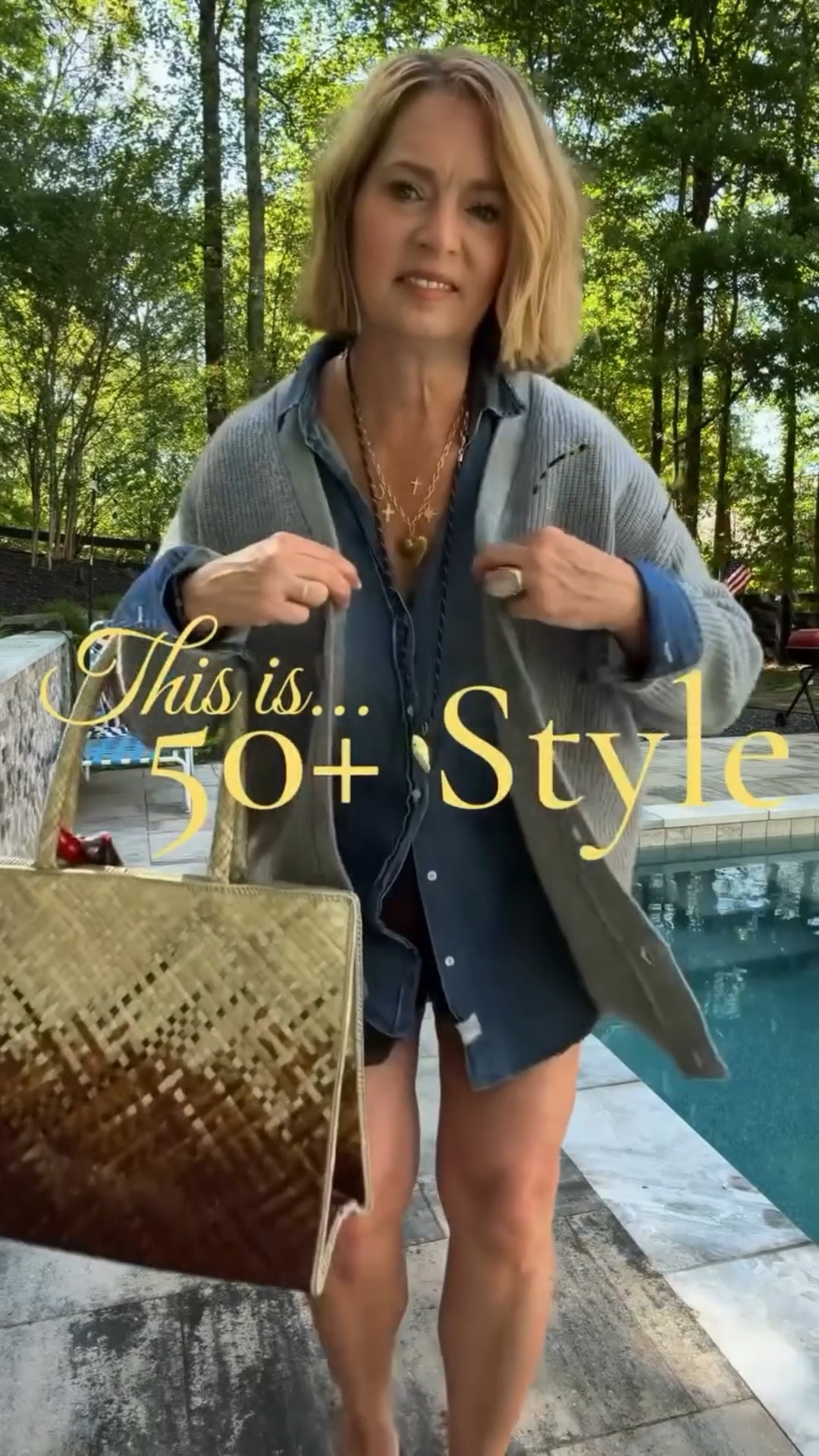 Hi Friends! Follow @shoppixieco for all the links - 50+ style. - Jill

modern midlife cool | over 50 style | elevated everyday | effortless layering | feminine details | casual chic outfit | denim styling | soft neutral palette | confidence over 50 | wearable spring style