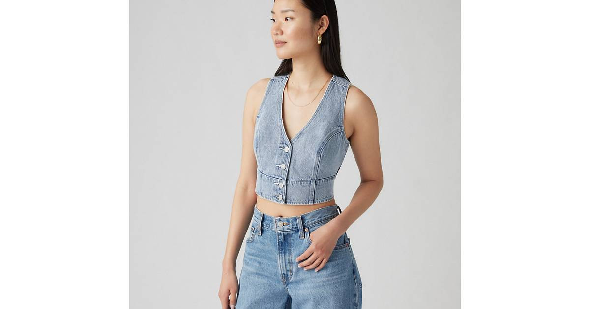 Mona Denim Corset Top | Levi's US
