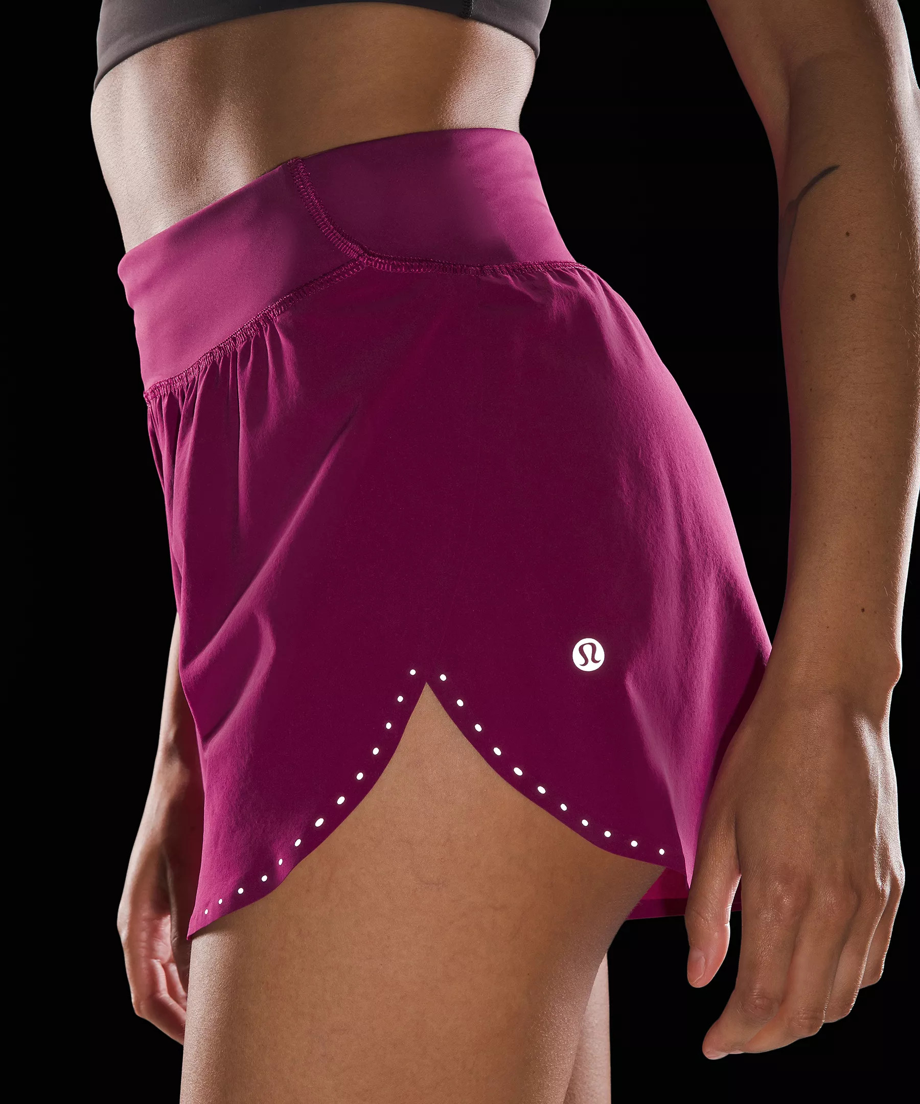 Fast and Free Reflective High-Rise Classic-Fit Short 3" | Lululemon (US)