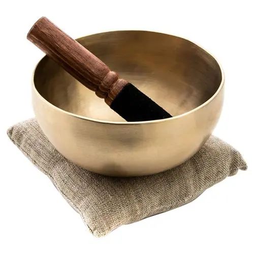 Simon Pearce Modern Classic Brass Singing Bowl Set | Kathy Kuo Home