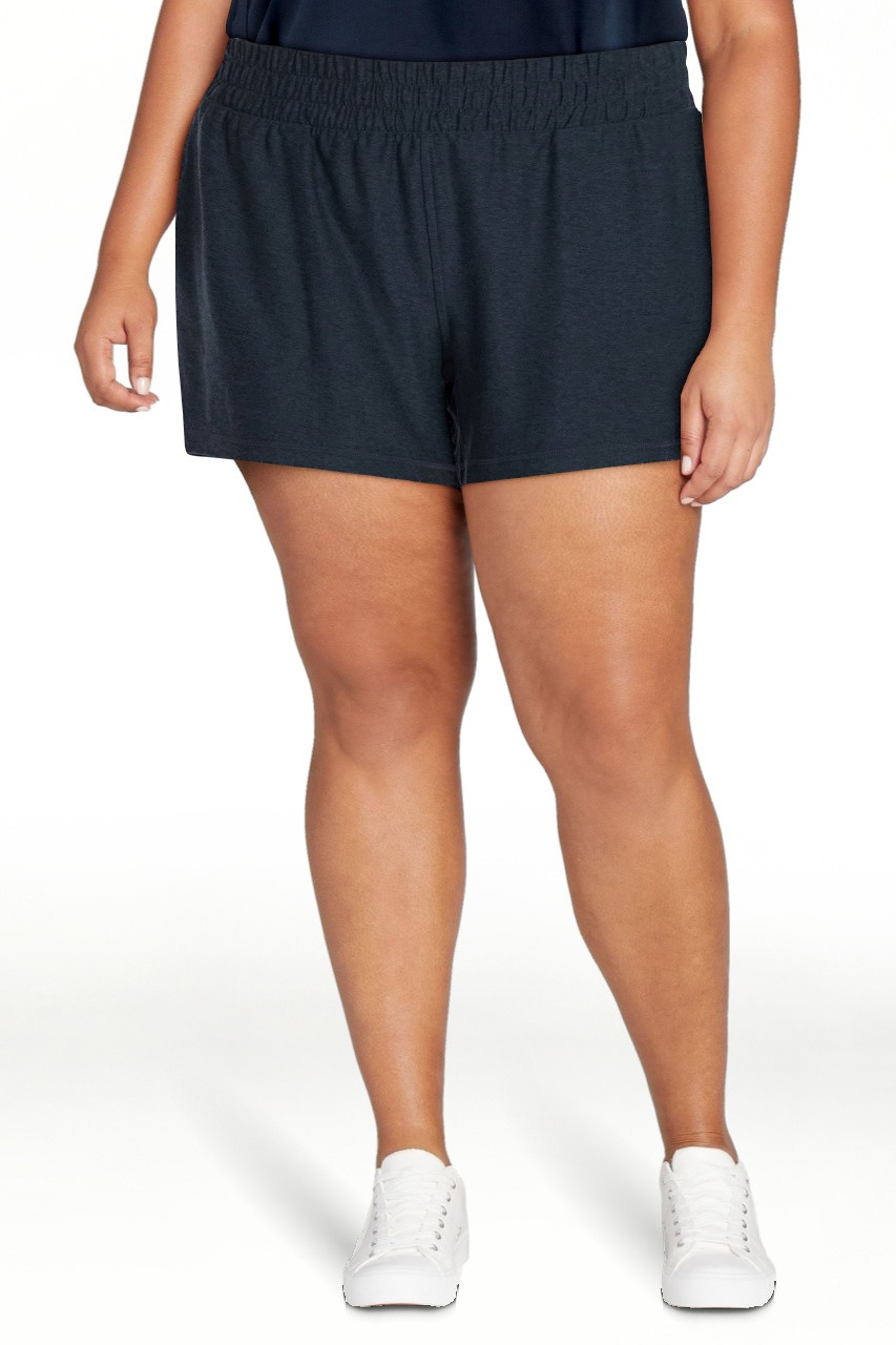 Athletic Works Women's and Women’s Plus ButterCore Soft Performance Gym Shorts, Available in 1,... | Walmart (US)