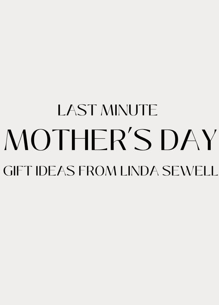 Treat yourself or the mothers in your life with these gift ideas from Linda Sewell🩷