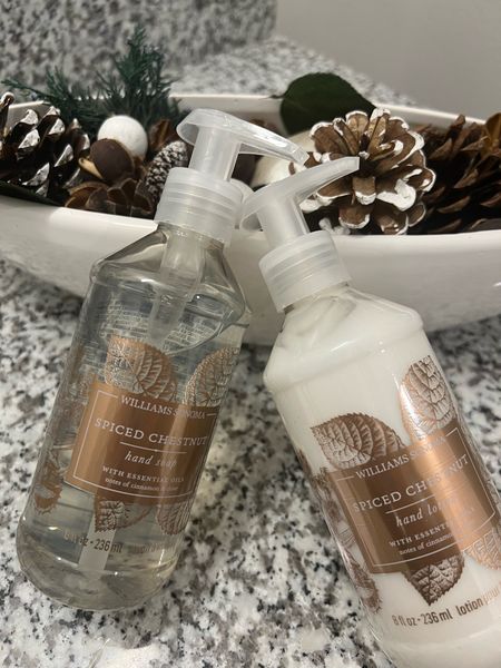 My favorite holiday hand soap and lotion set from William Sonoma!

#LTKhome #LTKHoliday #LTKSeasonal