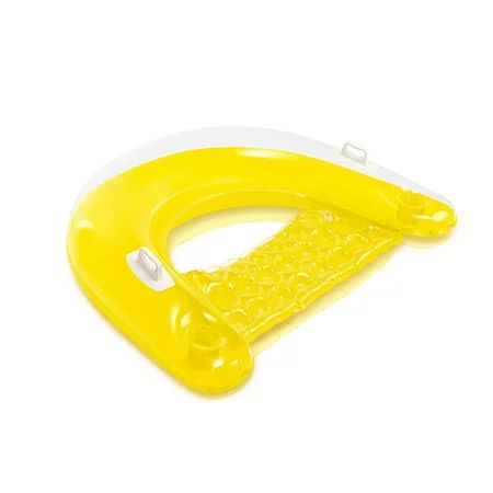 Intex Vinyl Sit 'N Inflatable Tube Pool Float, Yellow | Walmart (US)