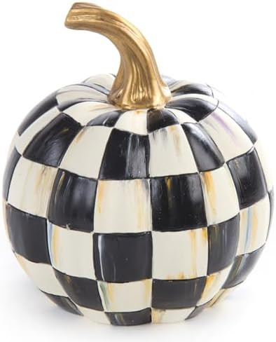 MACKENZIE-CHILDS Mini Decorative Pumpkin for Fall Decor, Autumn Decorations for Home, Courtly Che... | Amazon (US)