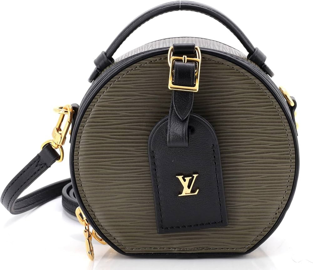 Amazon.com: Louis Vuitton, Pre-Loved Mini Boite Chapeau Bag, Green : Amazon Luxury | Amazon (US)
