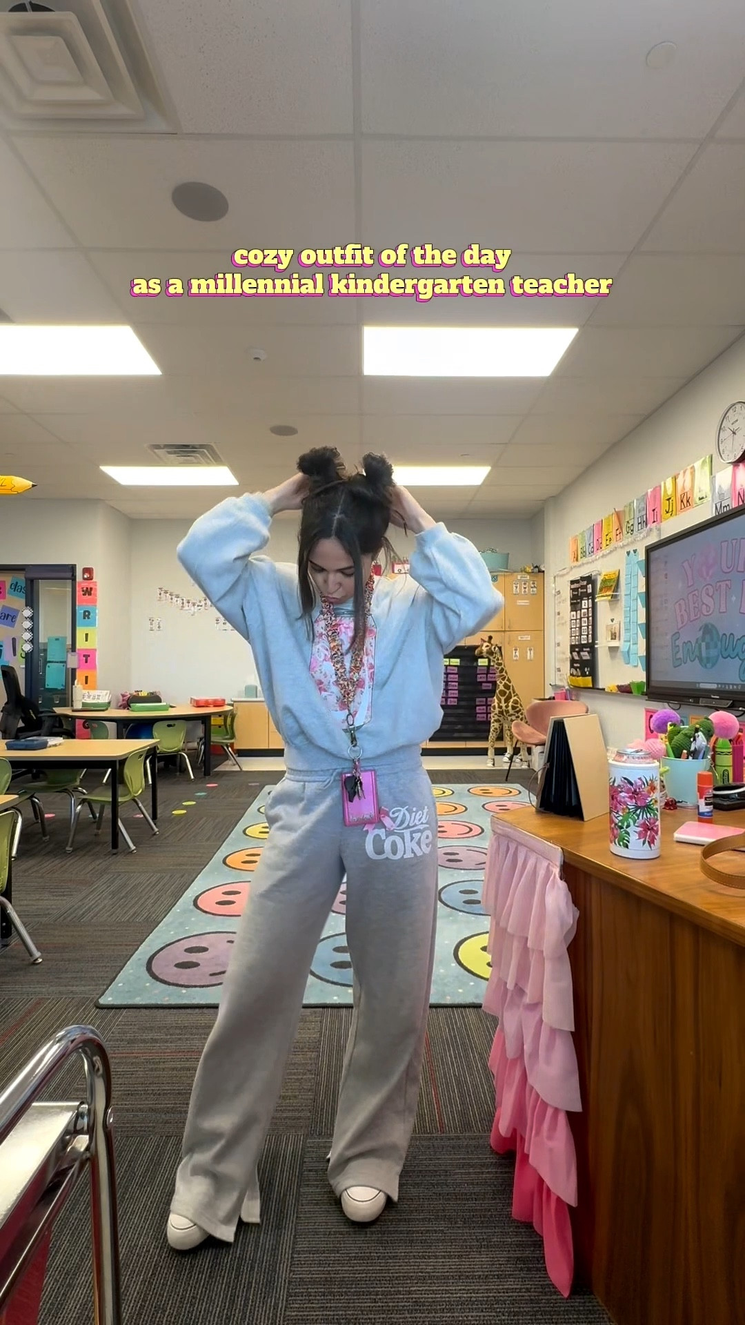 Diet Coke anyone? 
Sweatshirt: xxs
Sweatpants: xs

#LTKootd #LTKdayinmylife #LTKFindsUnder50