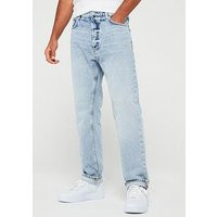 HUGO BLUE Jonah Regular Fit Jeans - Light Blue, Light Blue, Size 32, Men | Very (UK)