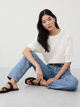 Textured Sweater Pullover | Banana Republic Factory