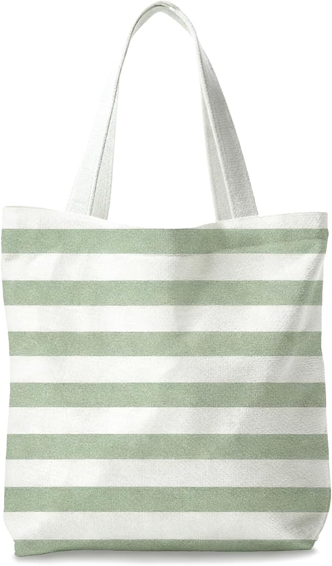 Beachy Blue Coastal Tote Bag, Gifts for Women, Tote Bags for Women, Reusable Shopping Bags | Amazon (US)