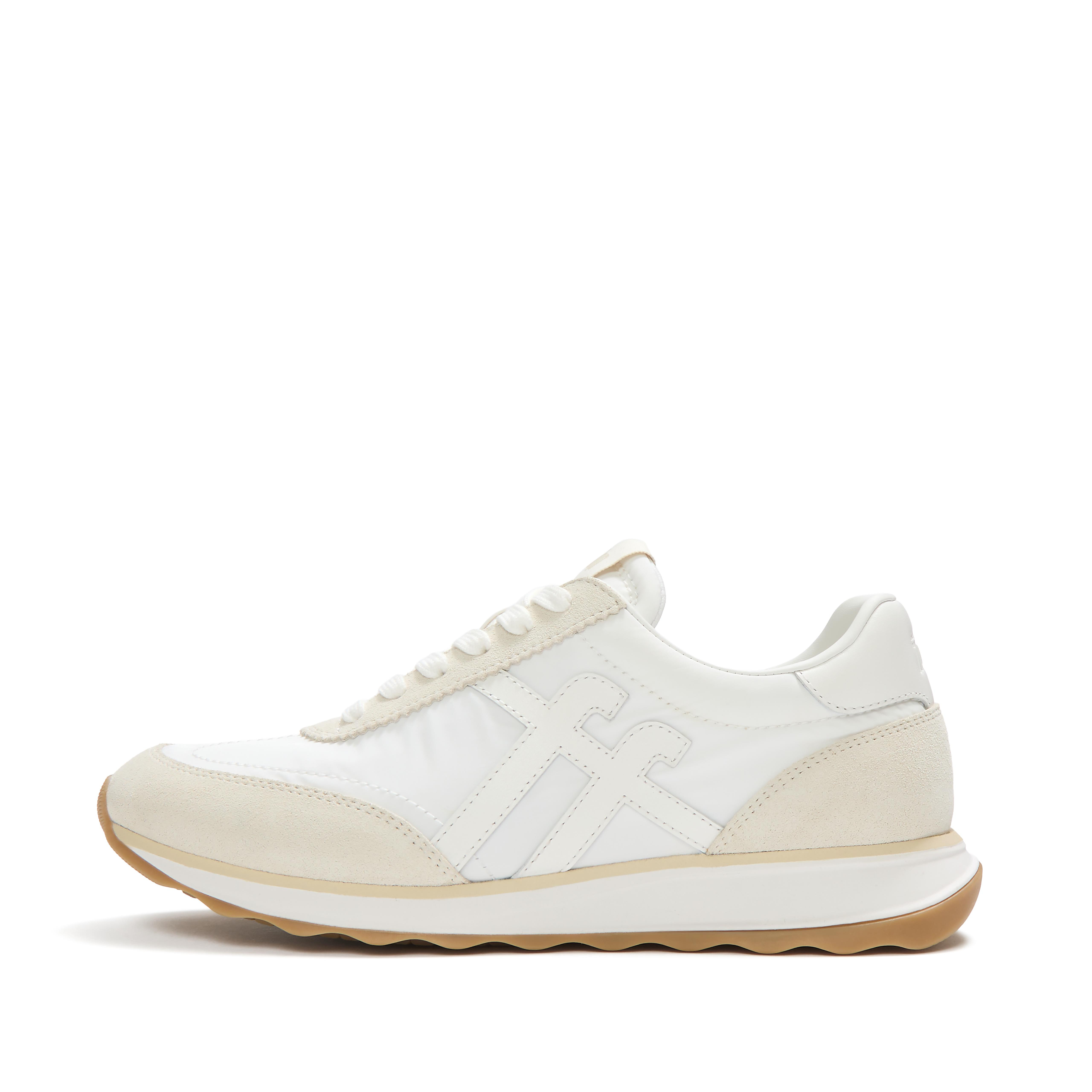 RETRO-Q Fabric/Suede Trainers | FitFlop (UK)