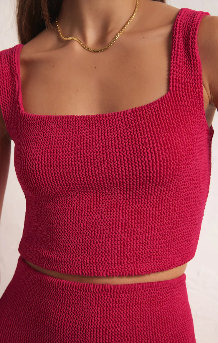 Andez Crinkle Stretch Knit Tank | Z Supply