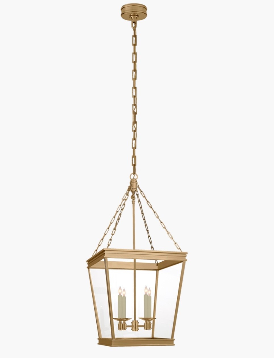 Gold lantern hanging light perfect for over kitchen island! I would do two of these for an airy, classic look

#LTKHome #LTKSaleAlert