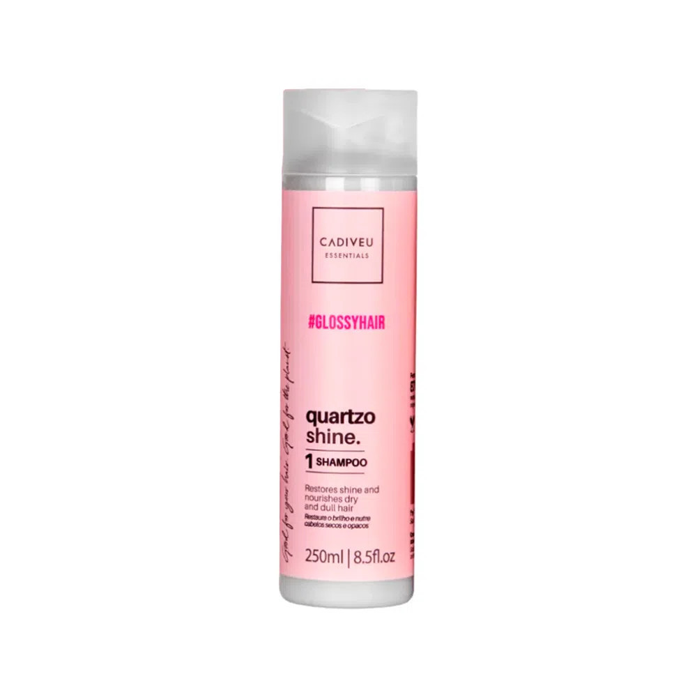 Kit Cadiveu Essentials Quartzo Shine by Boca Rosa - Shampoo 250 ml  + Condicionador  250 ml | Amobeleza (BR)