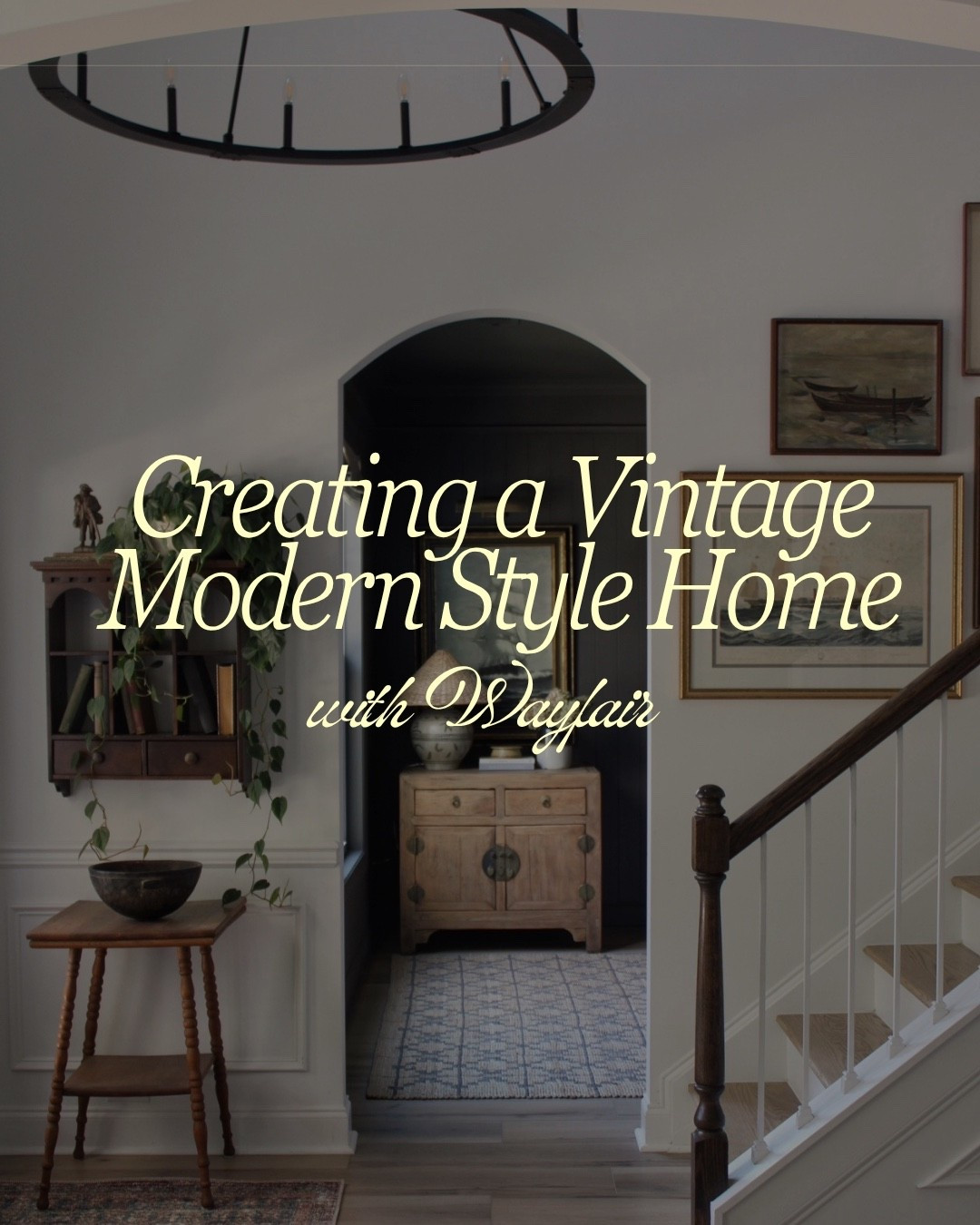 #AD If you want a “Vintage Modern” style home, but don’t have the time to spend hours at the antique store, add these simple additions that make a big impact and make your home feel lived in, timeless, and beautiful- with @Wayfair

#wayfair
#wayfairpartner

#LTKHome
