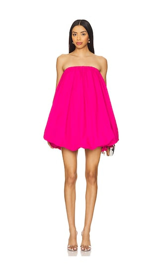 Poplin Bubble Dress in Sugar | Revolve Clothing (Global)