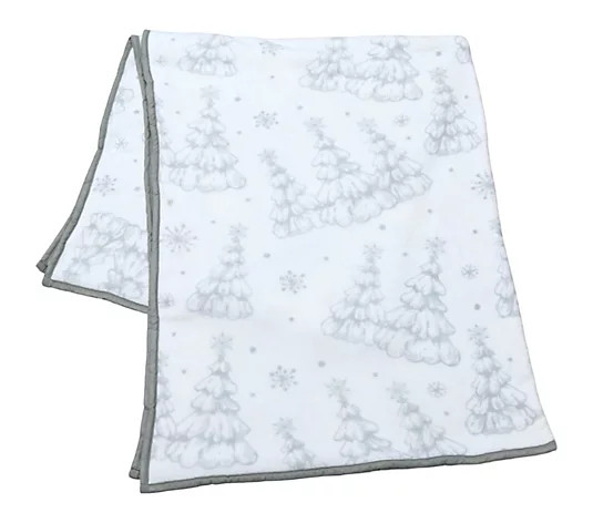Temp-tations Seasonal 60"x70" Microfiber Throw Blanket - QVC.com | QVC
