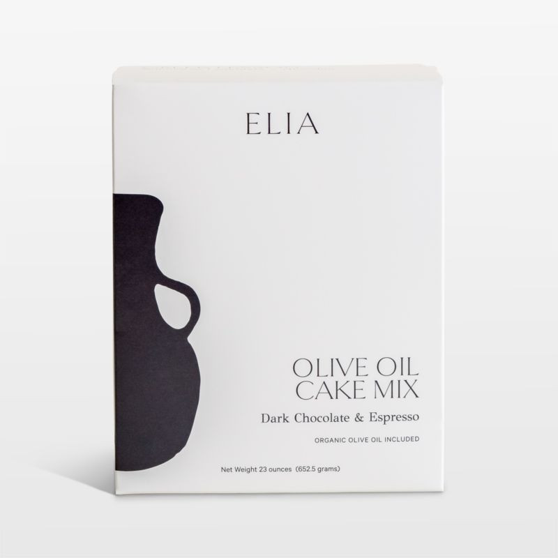 Elia Olive Oil Dark Chocolate & Espresso Cake Mix + Reviews | Crate & Barrel | Crate & Barrel