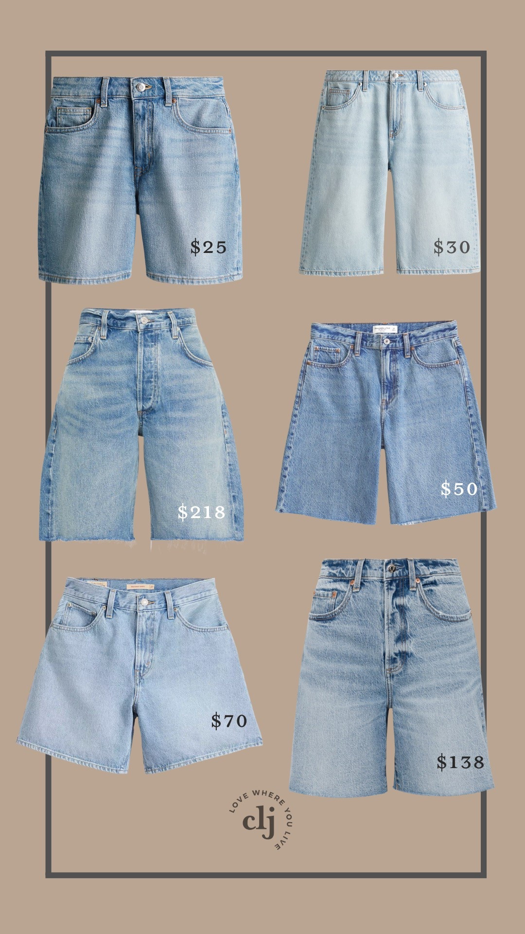 It’s almost summer and I’m going to be living in denim shorts pretty soon! Here’s a little round up of my favorite shorts for every budget ❤️ today is the last day to use my code SHOPMYAF to get 15% off! 

#LTKSaleAlert #LTKStyleTip #LTKFindsUnder100