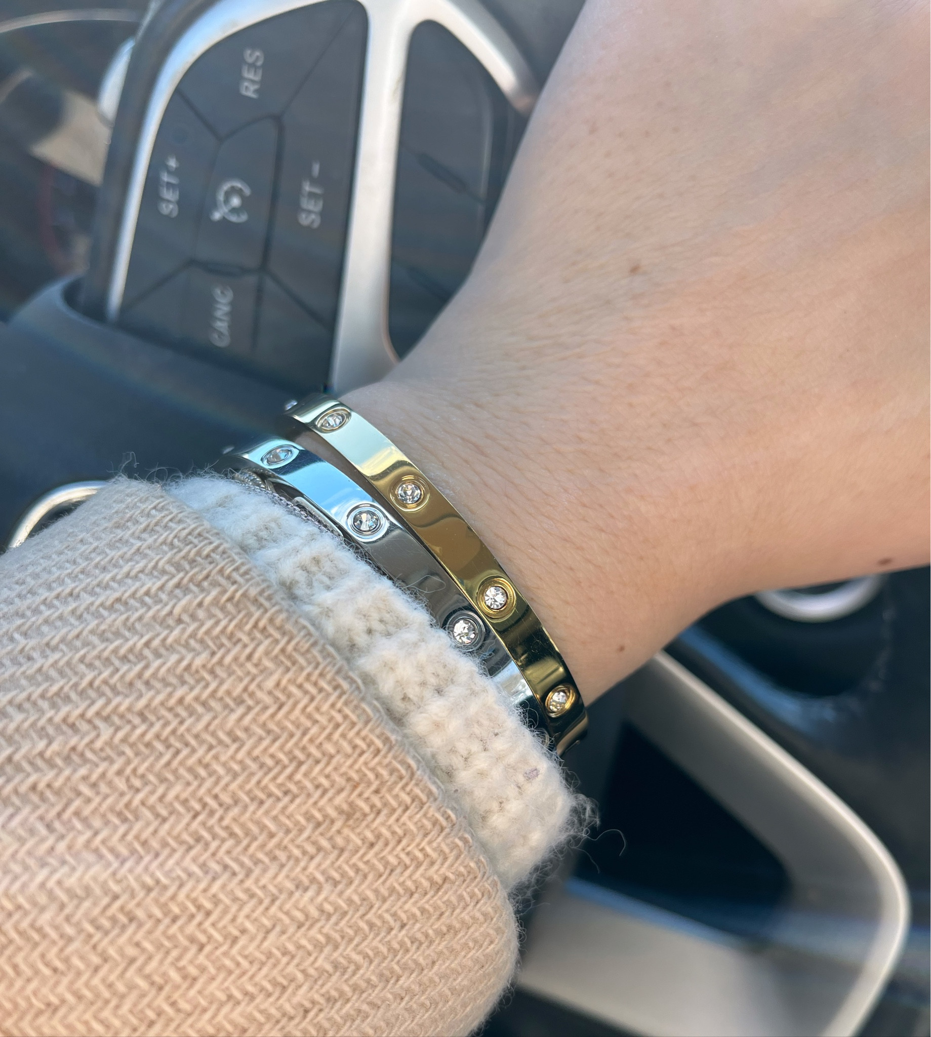 The bracelets that I have been wearing daily for months now! Expensive looking, but you’ll never believe the price  

#LTKfindsunder50 #LTKGiftGuide