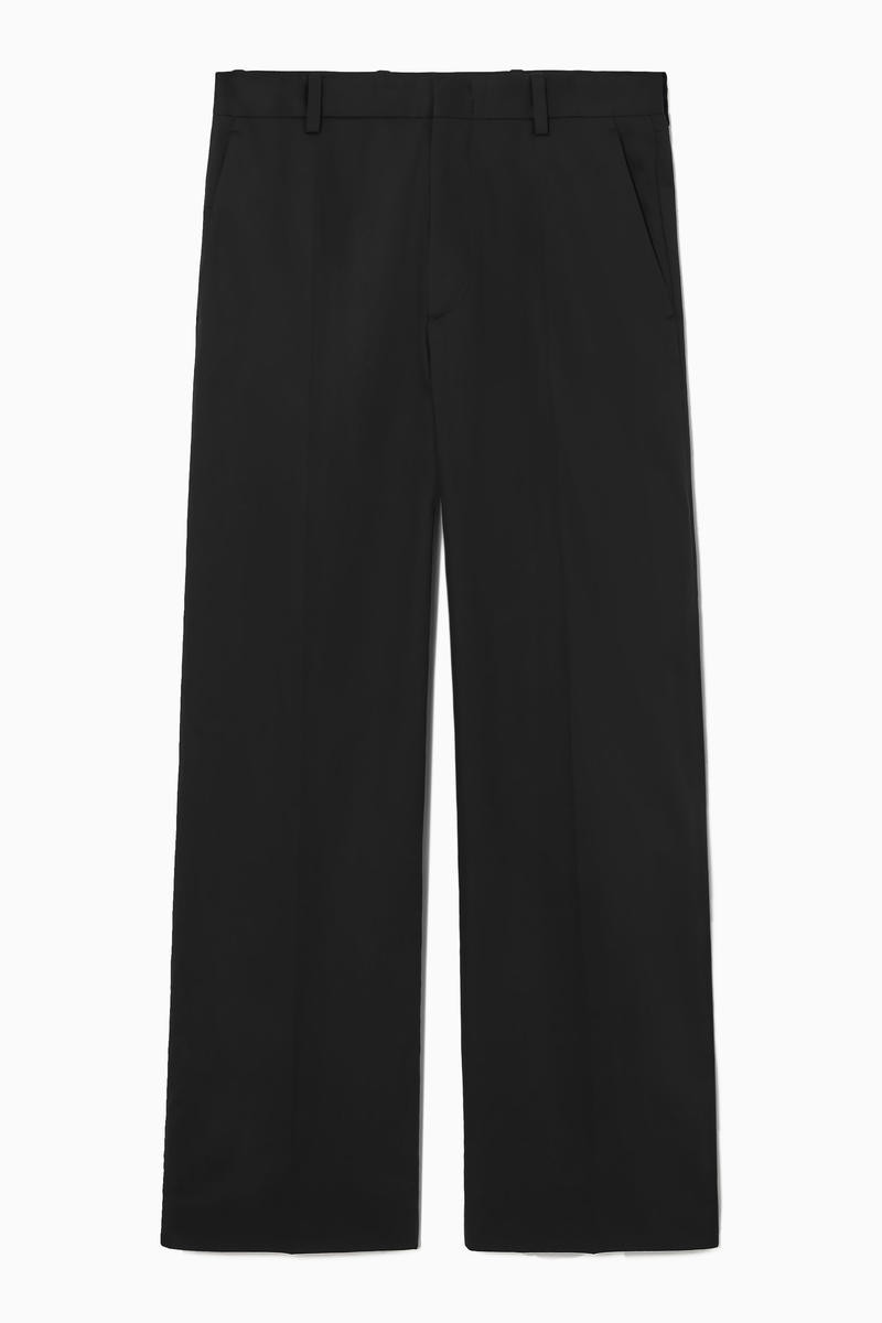 Relaxed Linen Wide-Leg Trousers | COS UK