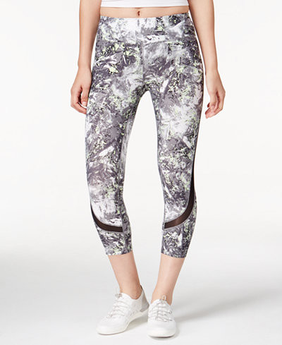 Calvin Klein Performance Printed Cropped Leggings | Macys (US)