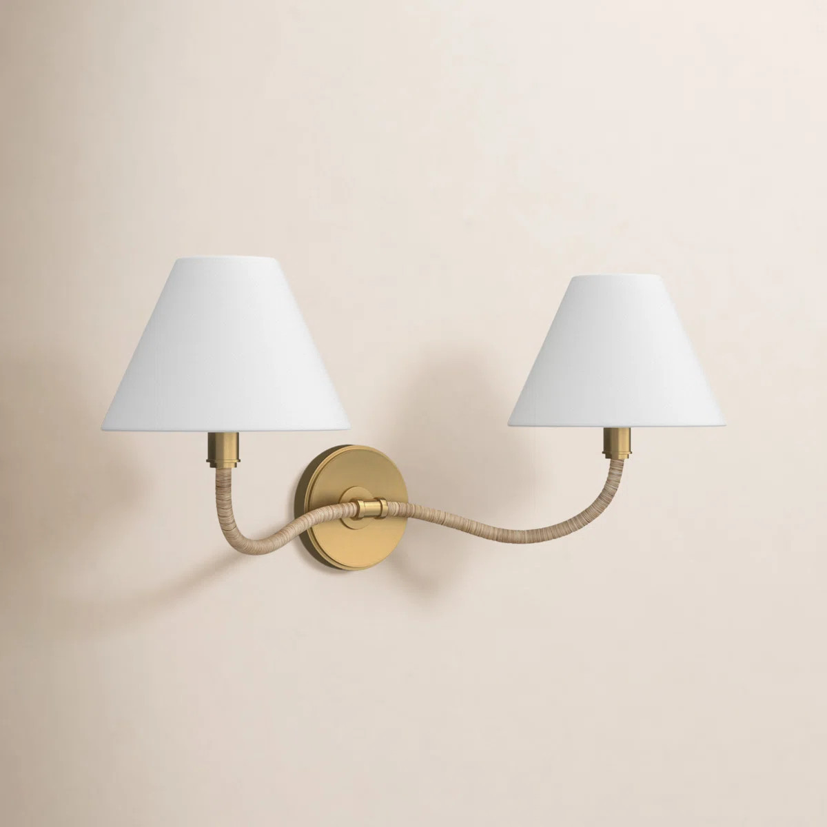 Glinda Steel Armed Sconce | Wayfair North America
