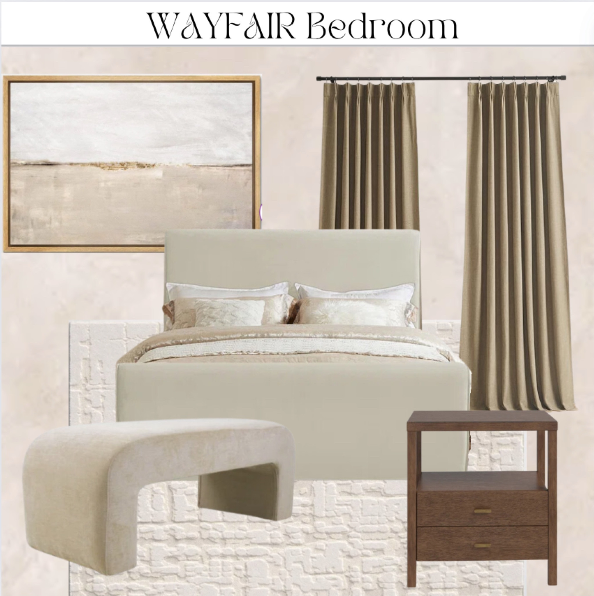 Wayfair Bedroom Inspo🤍

#LTKHome #LTKStyleTip #LTKSaleAlert
