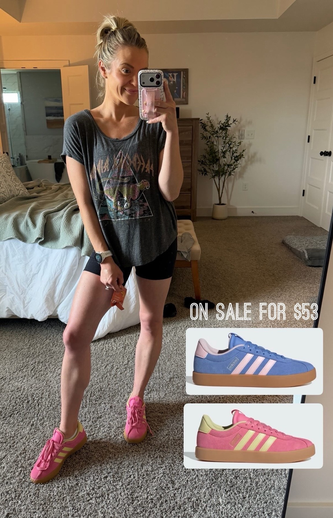 Adidas tennis shoes - so cute and fun for spring or summer, TTS, on sale for $53

mom casual ootd

#LTKootd #LTKdayinmylife