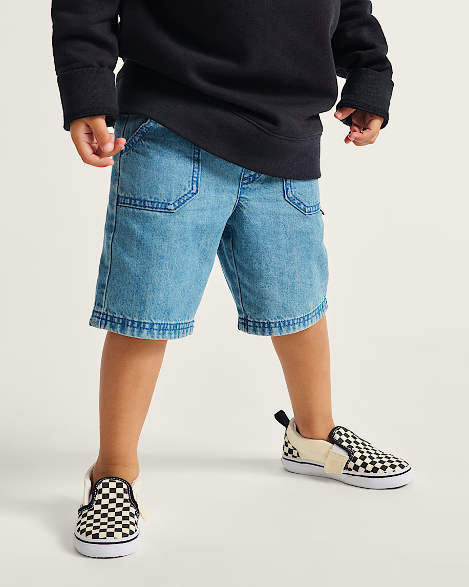 Toddler Classic Slip-On V Checkerboard Shoe | Vans (US)