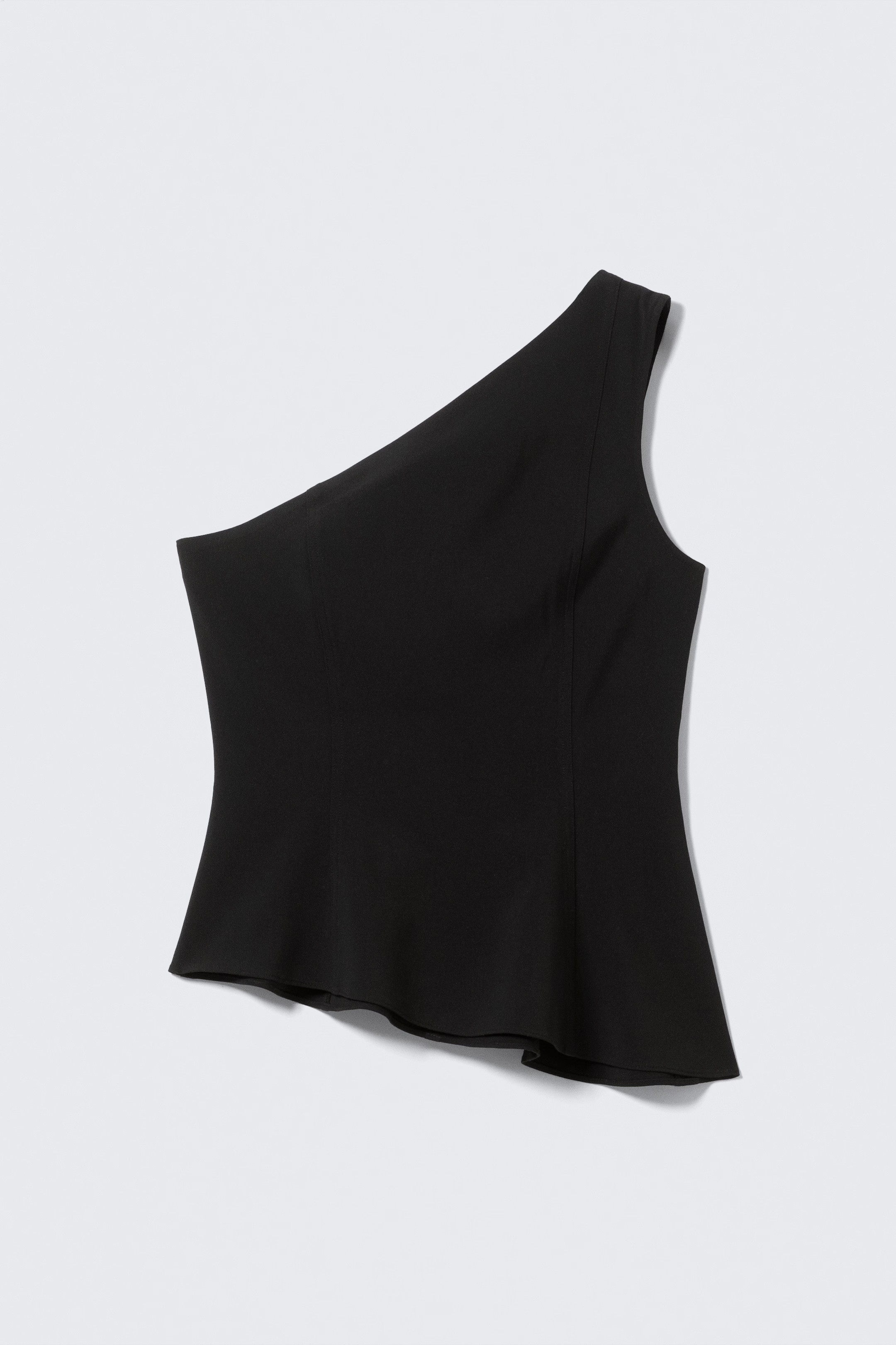 Top asymétrique ajusté avec une épaule nue | H&M (FR, IT, ES, PT, BE)