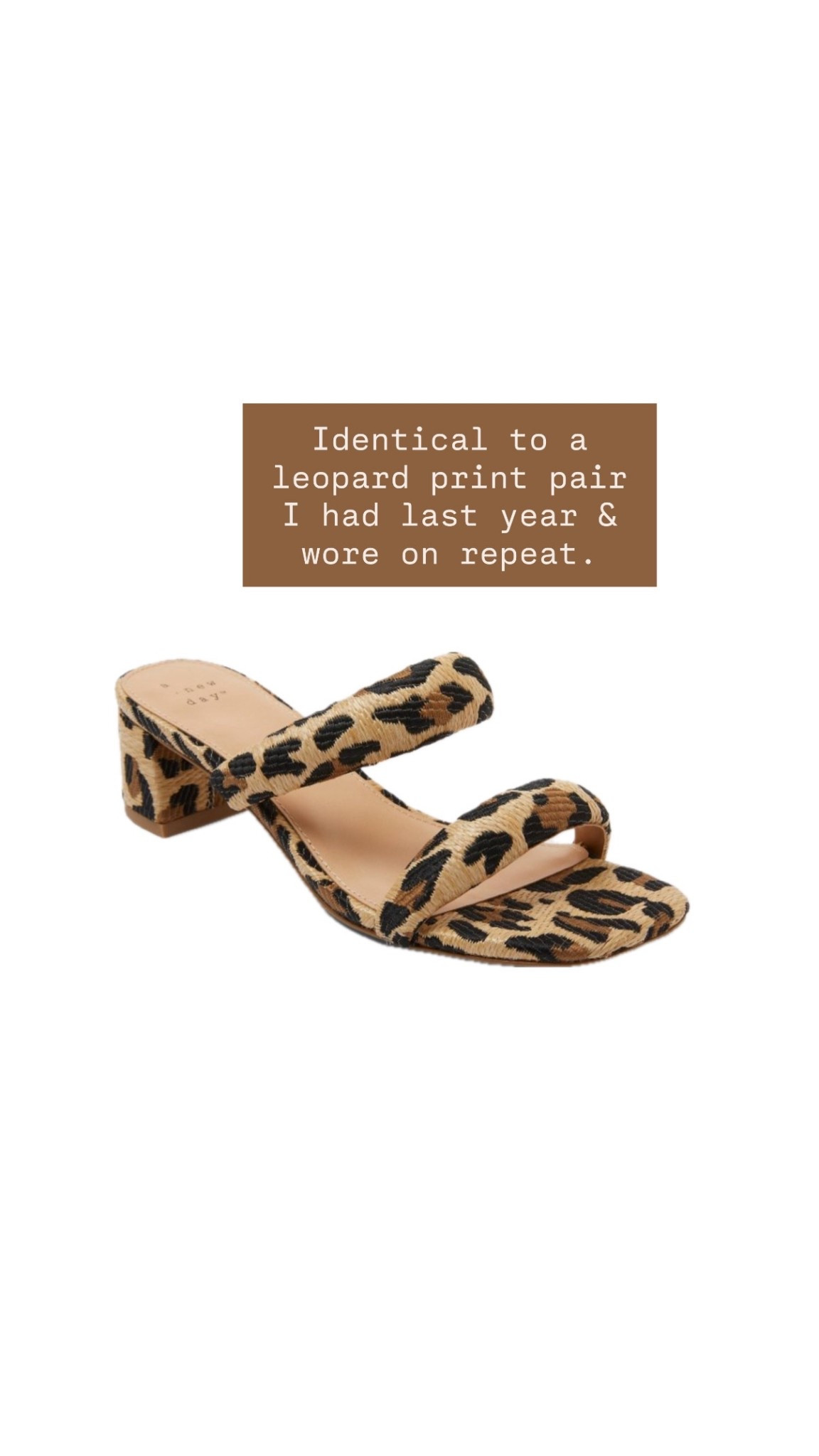 Obsessed with these leopard print heels 😍

Loverly Grey, Target find, leopard print heels 