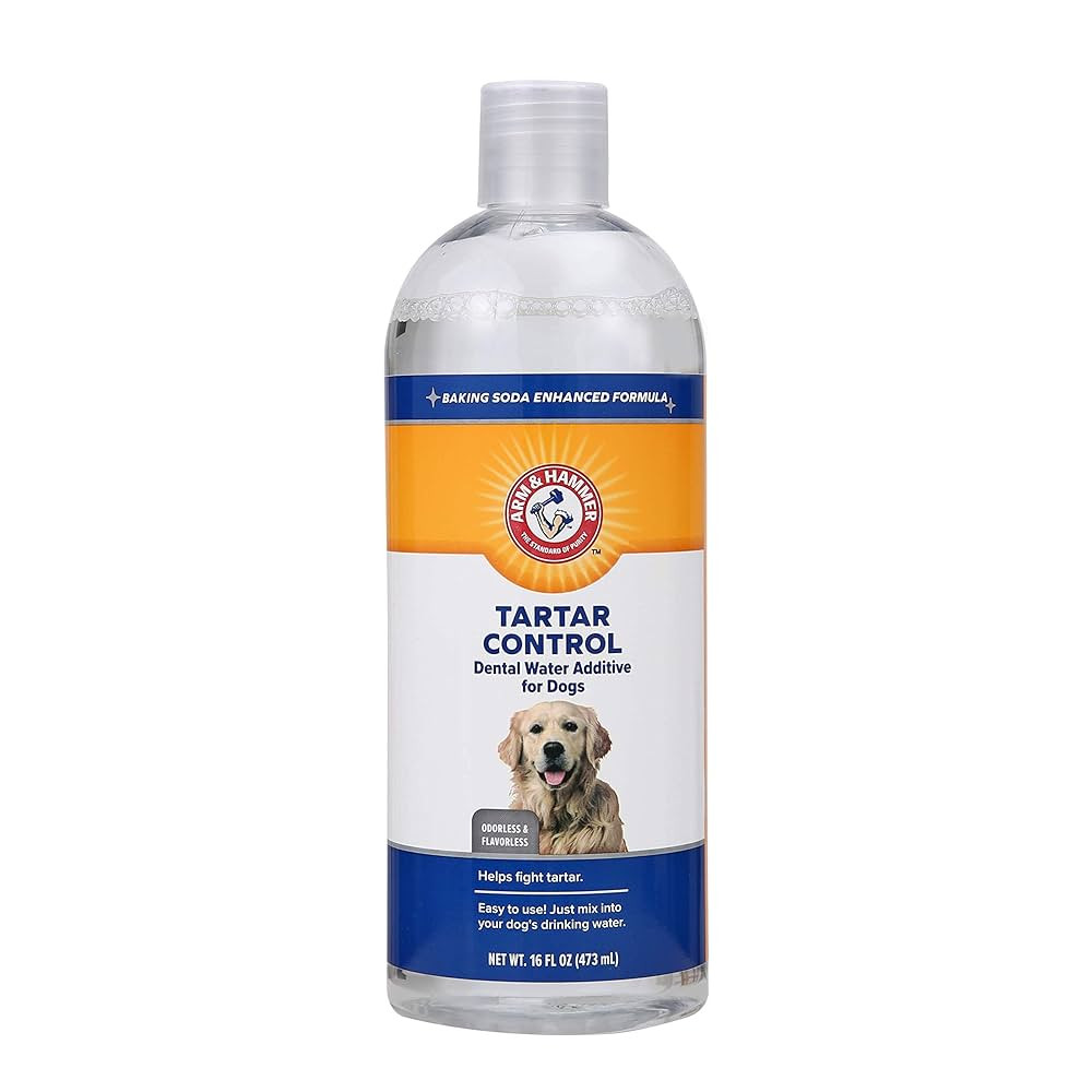 Arm & Hammer Dog Water Additive for Dental Care - Bad Breath Eliminator for Dogs & Dog Breath Fre... | Amazon (US)