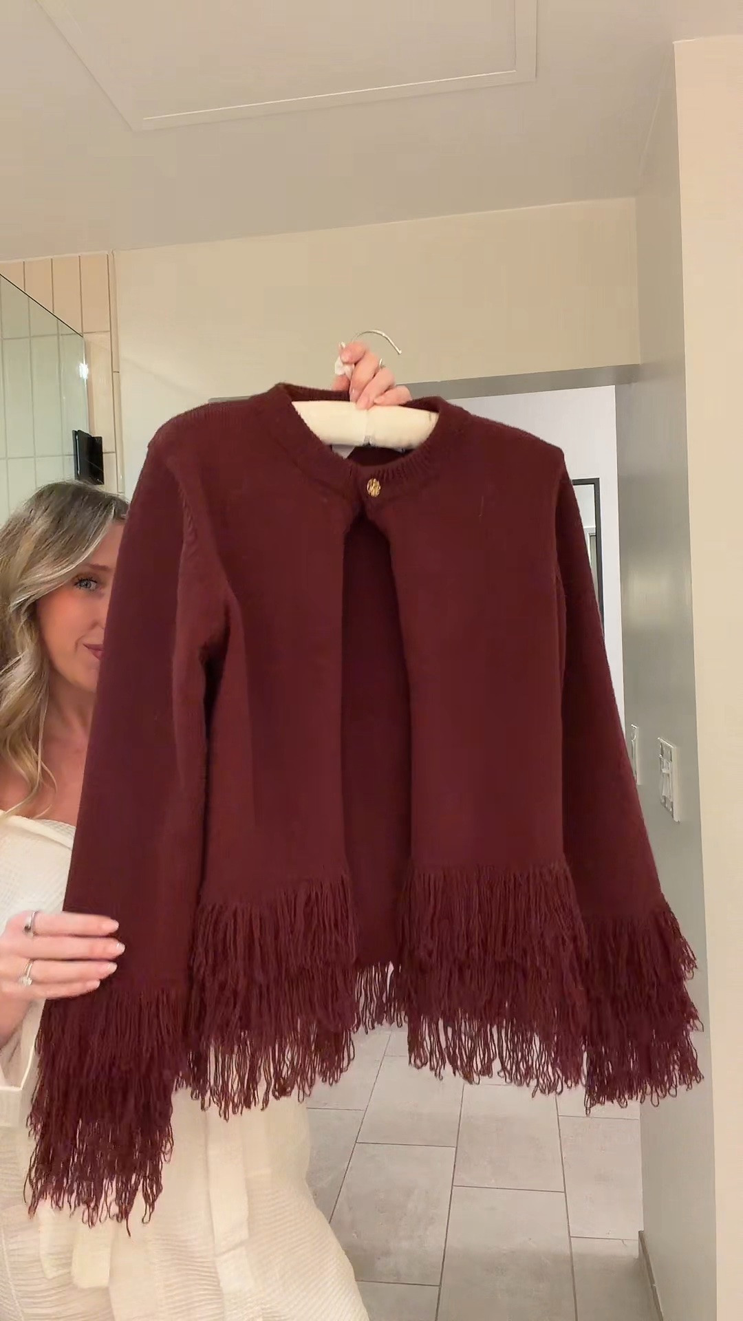 Fringe cardigan from Amazon