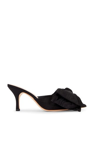 Margot Bow Mule in Black | Revolve Clothing (Global)