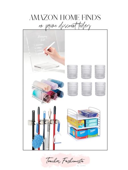 Amazon home finds on discount today— wanted to share! I have the bottom two organization products and love them!! I have my eye on the other 3 things… on my wishlist for sure😍

#ltkhome • home • kitchen • pantry • organizing •organization • storage solutions • glassware • cocktail glasses •

#LTKFind #LTKsalealert #LTKunder50