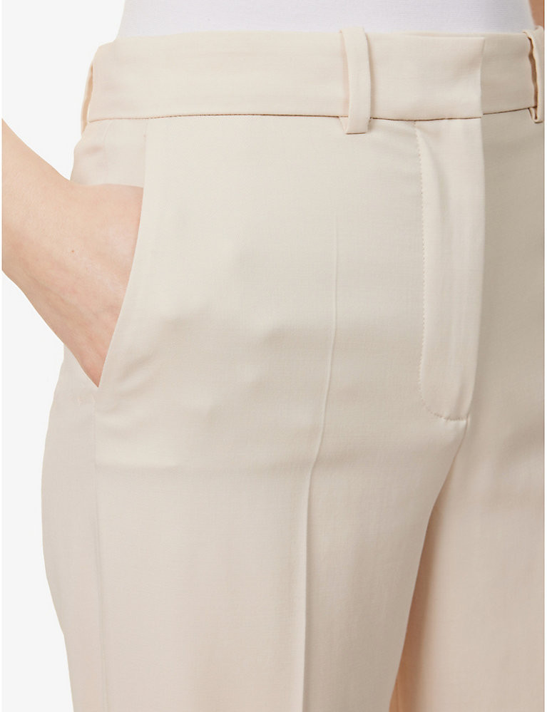 Morissey wide-leg mid-rise stretch-wool trousers | Selfridges